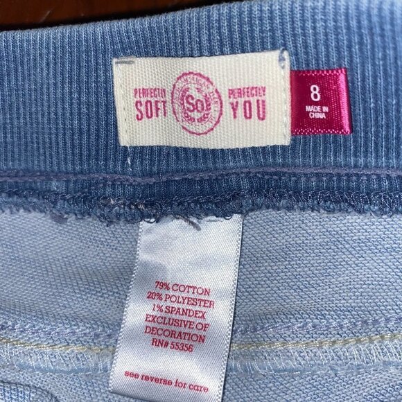 NWOT So Children's 2C Bottom Jean Shorts Size 8 - Picture 4 of 10